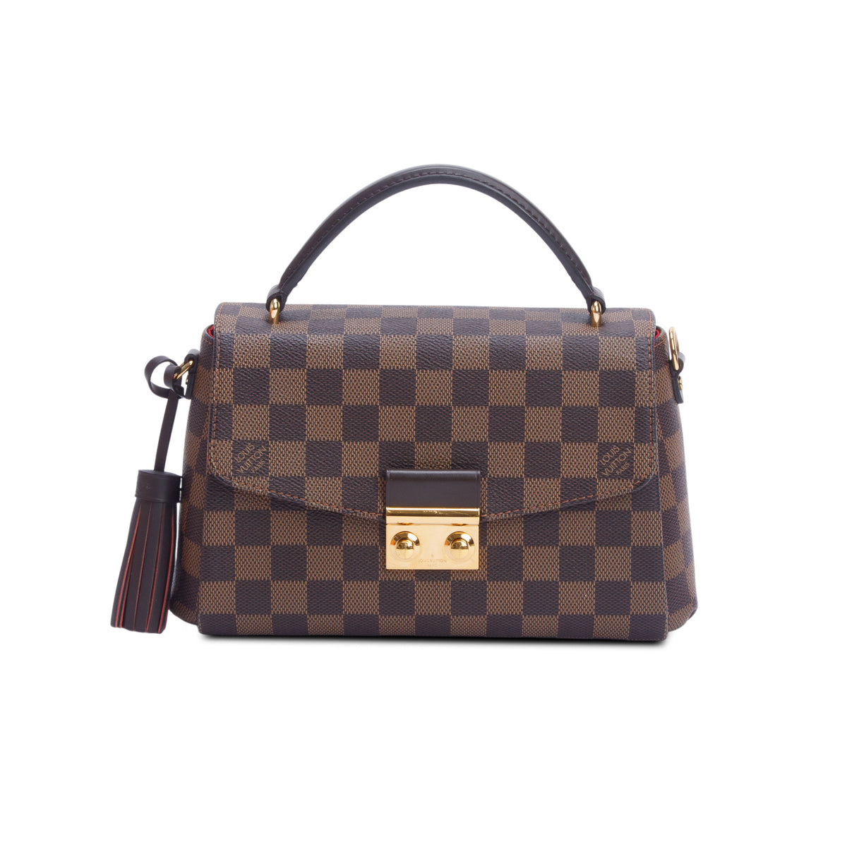 Louis Vuitton Damier Ebene Croisette w/ Box & Strap