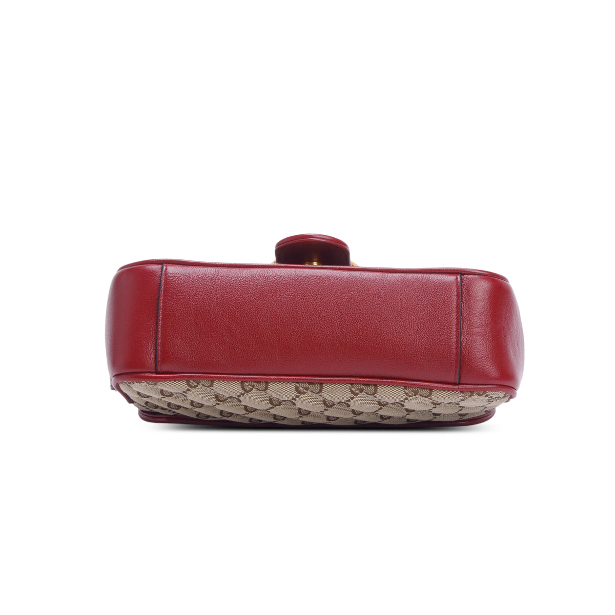 Gucci Monogram Matelasse Diagonal Small GG Marmont Shoulder Bag