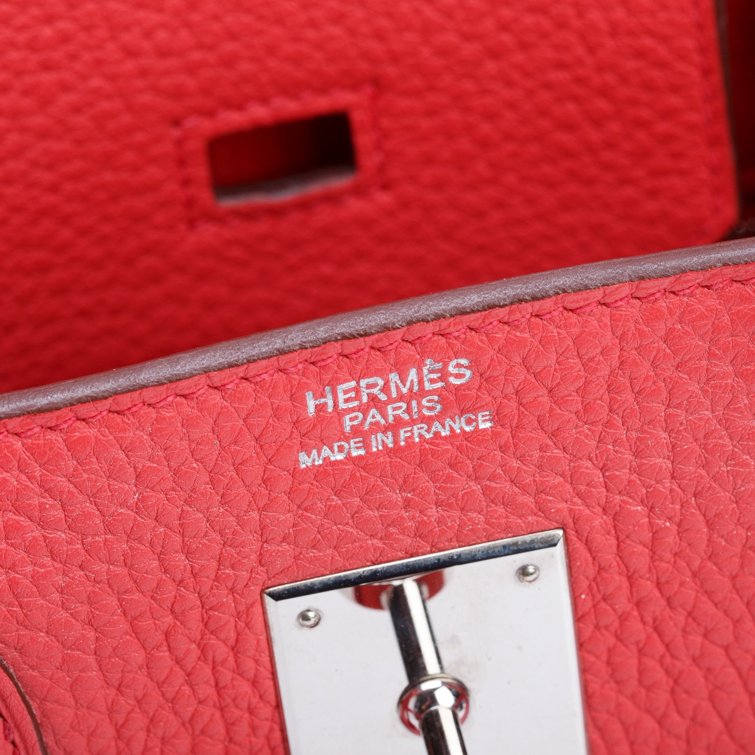 Hermes Bougainvillea Taurillon Clemence Birkin 30