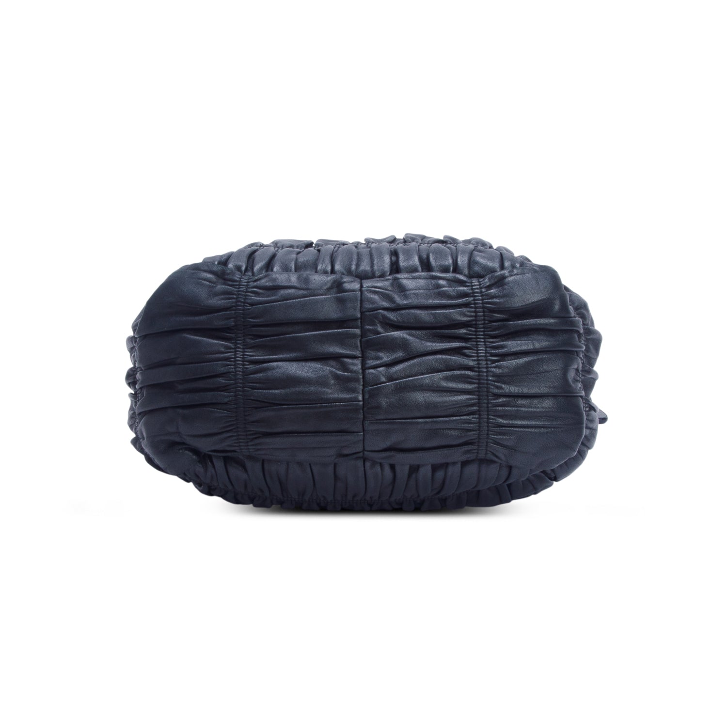 Prada Black Nappa Gaufre Antik Tote
