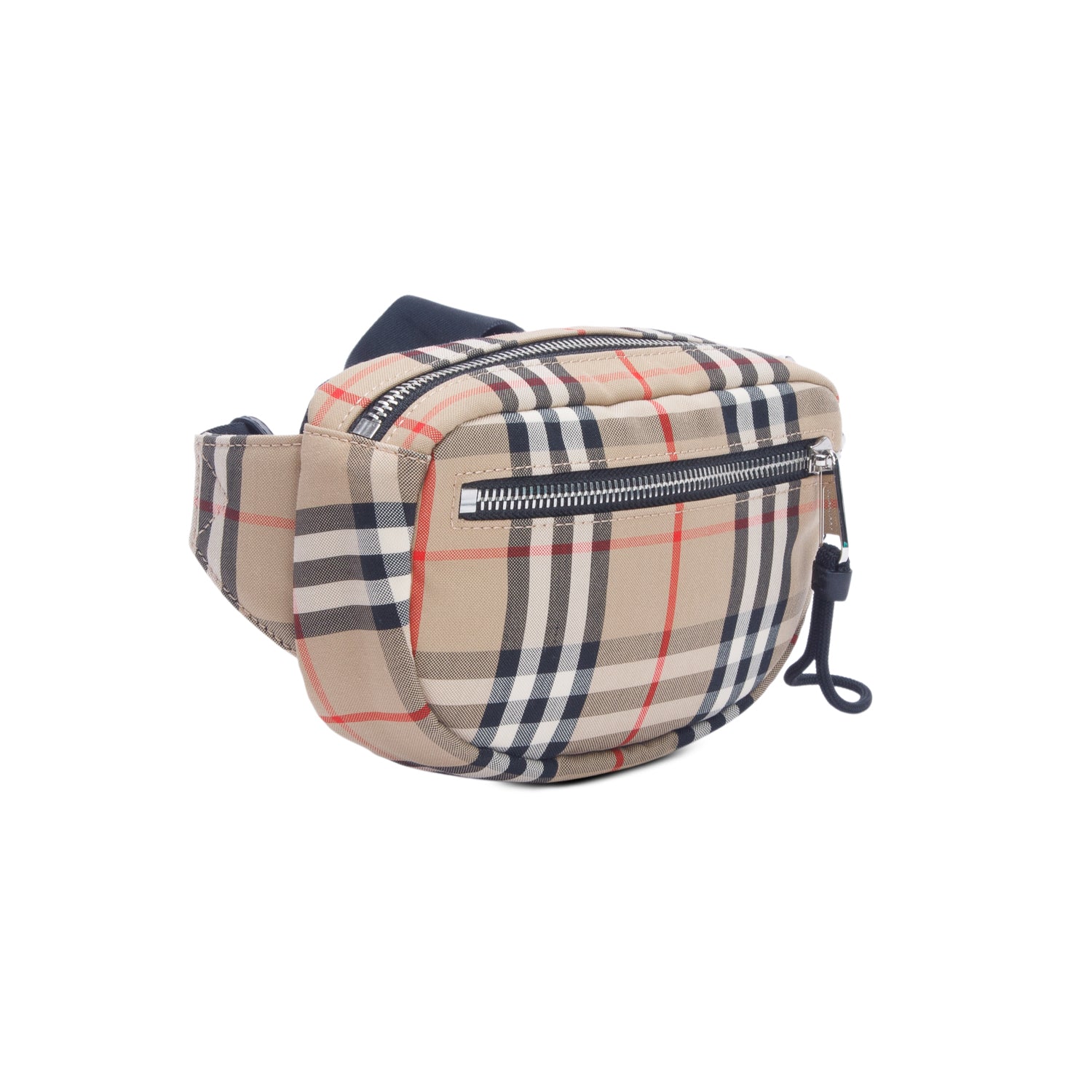 Burberry Beige Check Nylon Cannon Bum Belt Bag