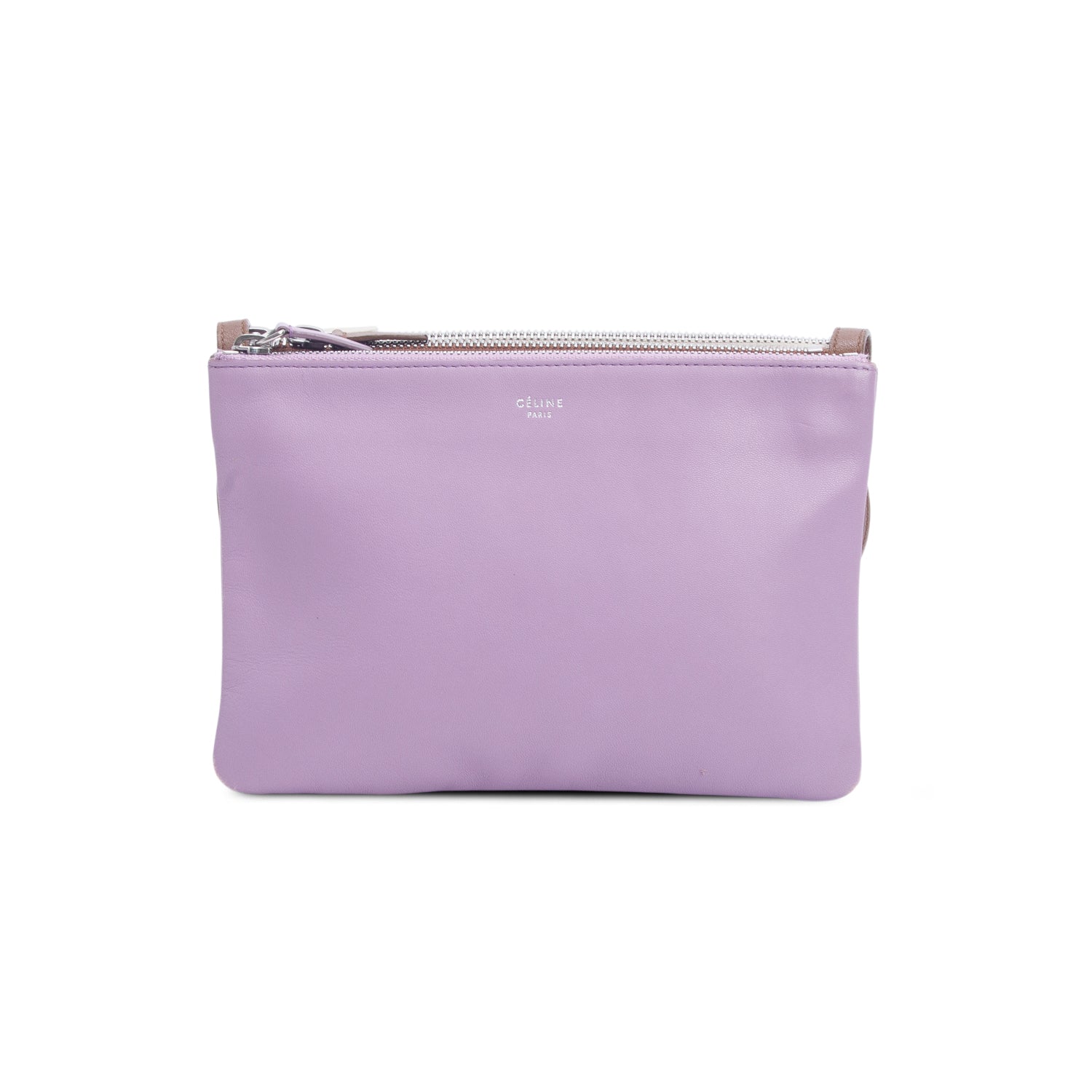 Celine Tri-Color Lambskin Small Trio Crossbody Bag