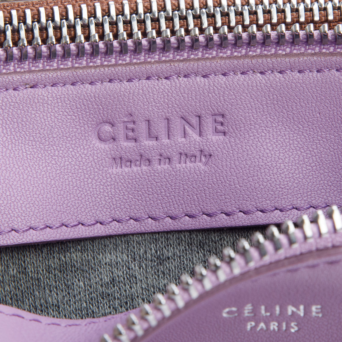 Celine Tri-Color Lambskin Small Trio Crossbody Bag