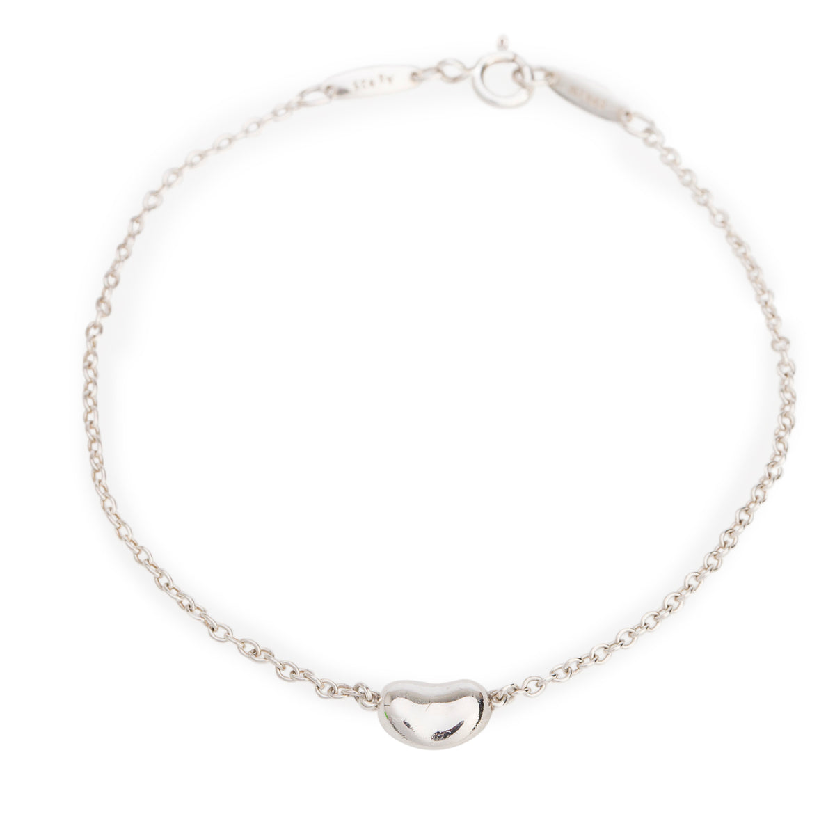 Tiffany & Co. Elsa Peretti Sterling Silver Bean Bracelet