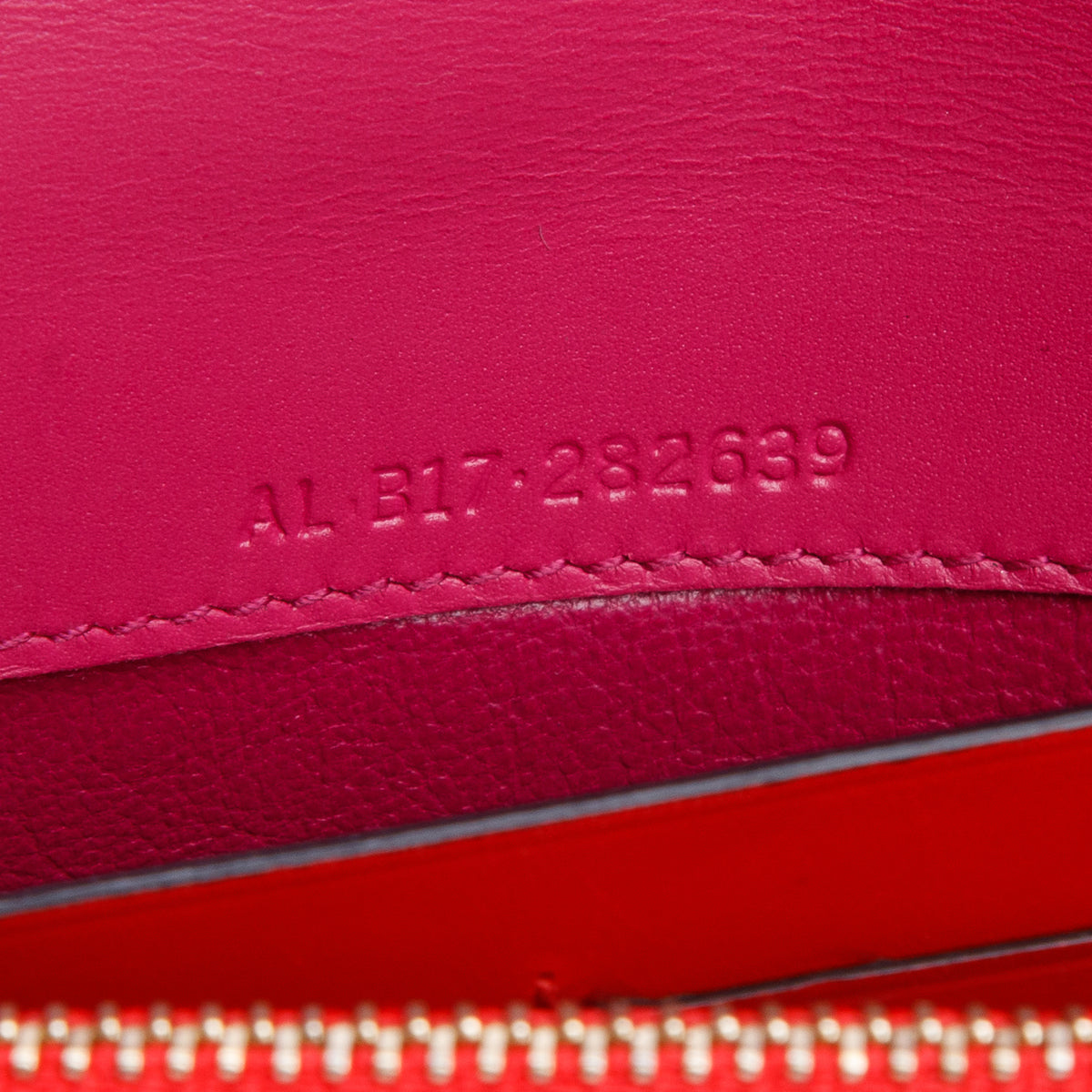 Bulgari Pink Calfskin Serpenti Forever Chain Pochette w/ Box