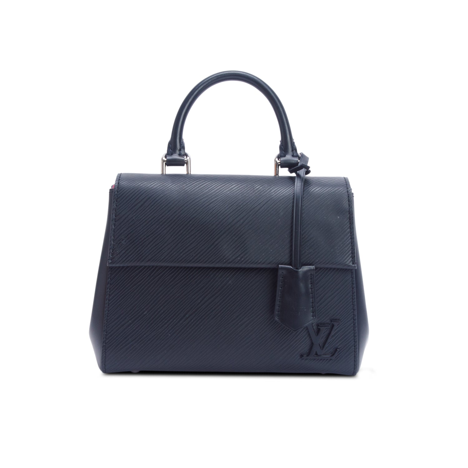 Louis Vuitton Black Epi Leather Cluny BB w/ Box & Strap