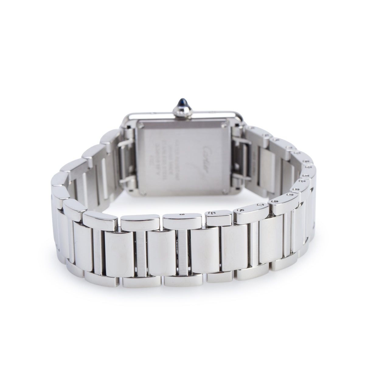 Cartier 2025 Stainless Steel Tank Must de Cartier Quartz Watch, Small Model 4322 w/ Box & Papers