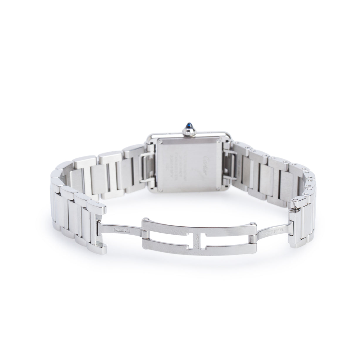 Cartier 2025 Stainless Steel Tank Must de Cartier Quartz Watch, Small Model 4322 w/ Box & Papers