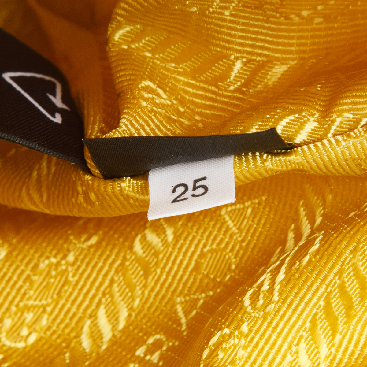 Prada Yellow Re-Nylon Saffiano Re-Edition 2000 Mini Bag