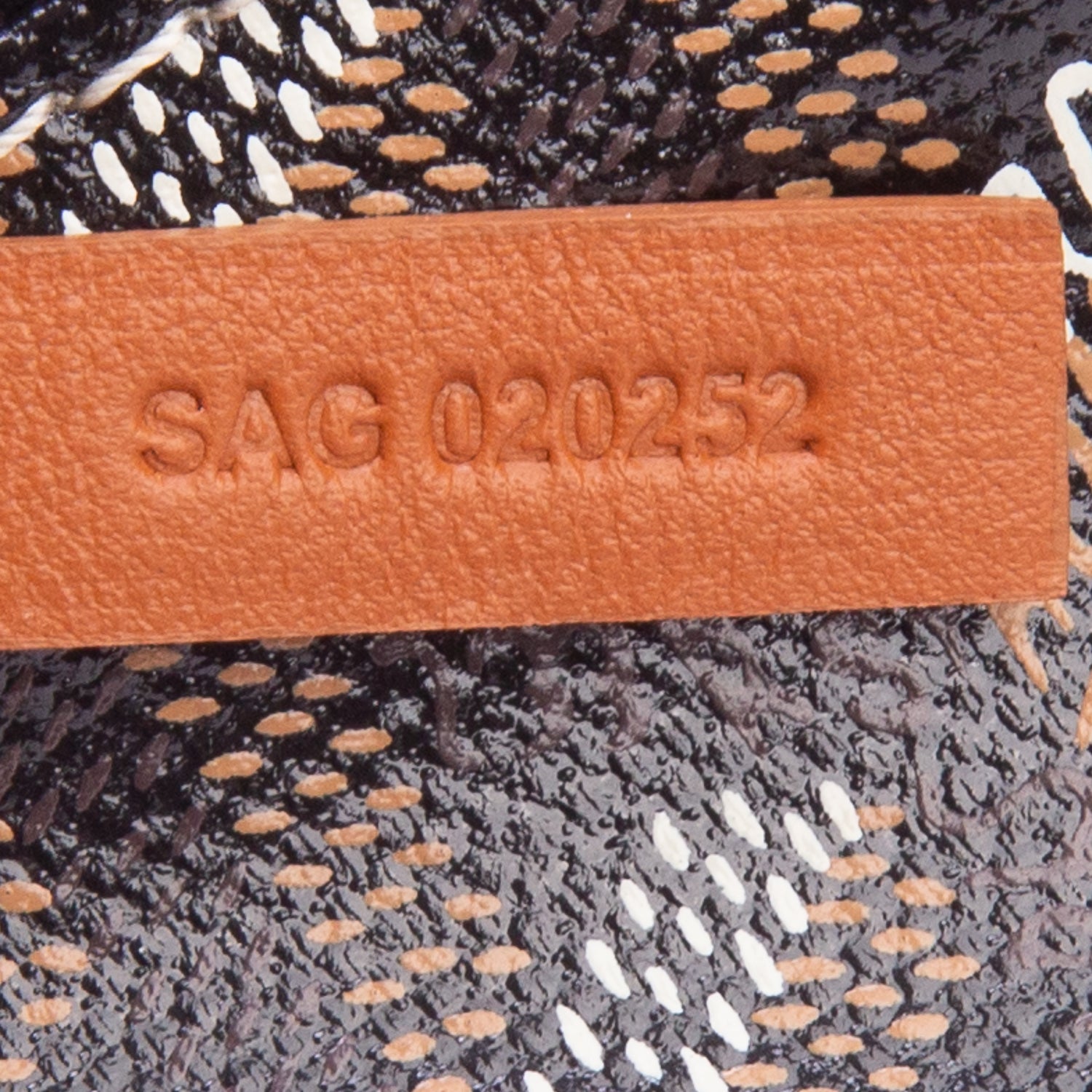 Goyard 2025 Brown Monogram Reversible Mini Anjou w/ Pouch