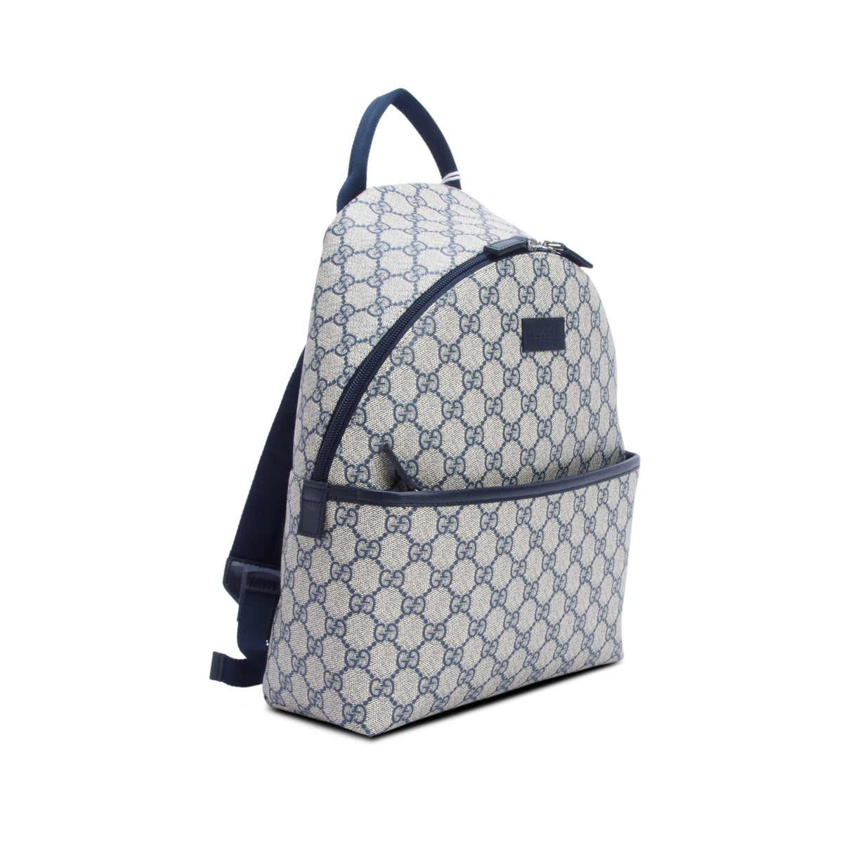 Gucci Navy GG Supreme Monogram Children's Backpack