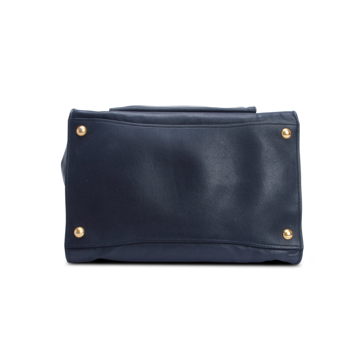 Prada Black City Calf Front Pocket Tote