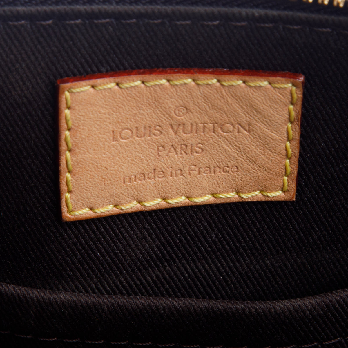 Louis Vuitton 2021 Amarante Monogram Vernis Leather Alma BB w/ Strap & Receipt