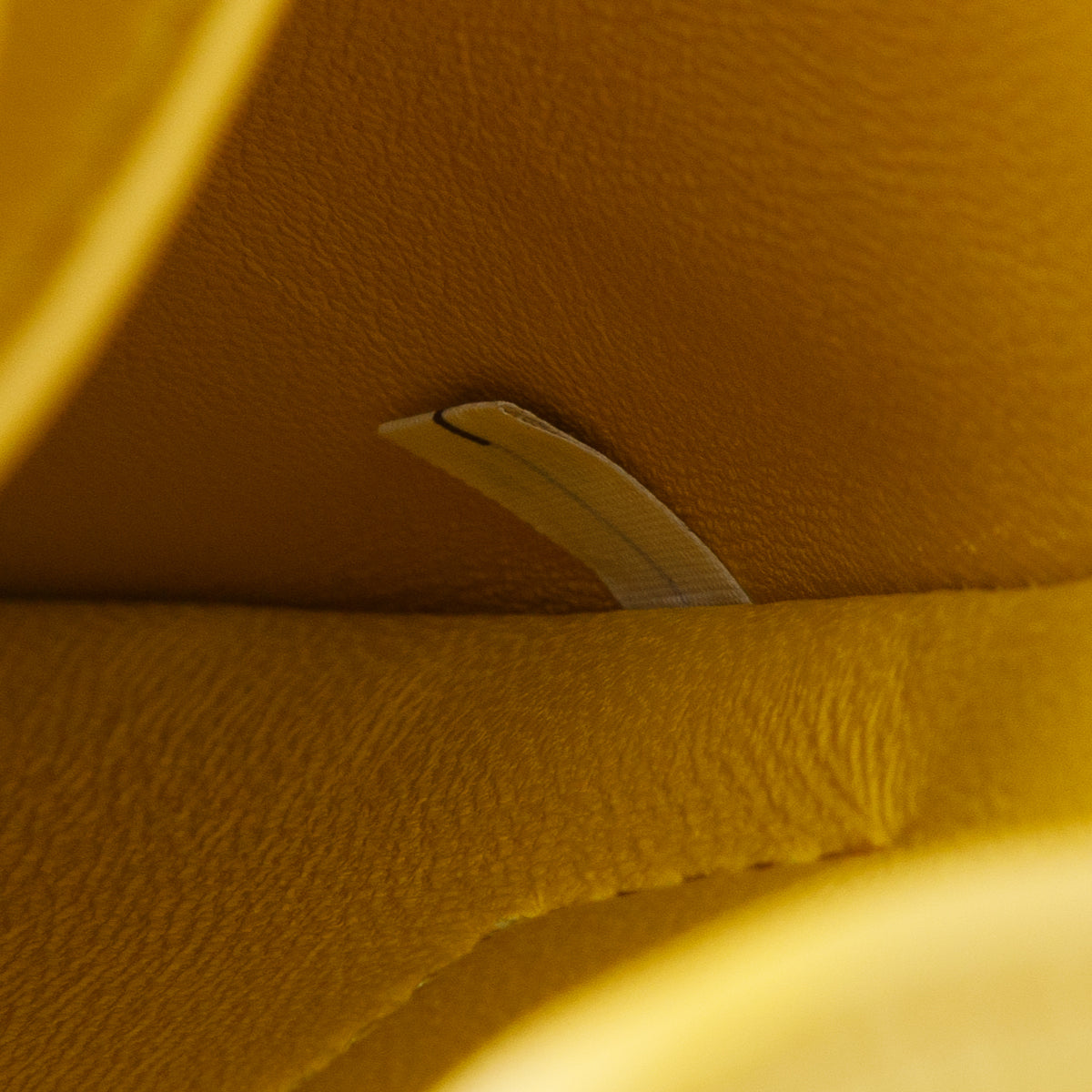 Prada Yellow Saffiano Cuir Top Handle Bag w/ Strap & Authenticity Card