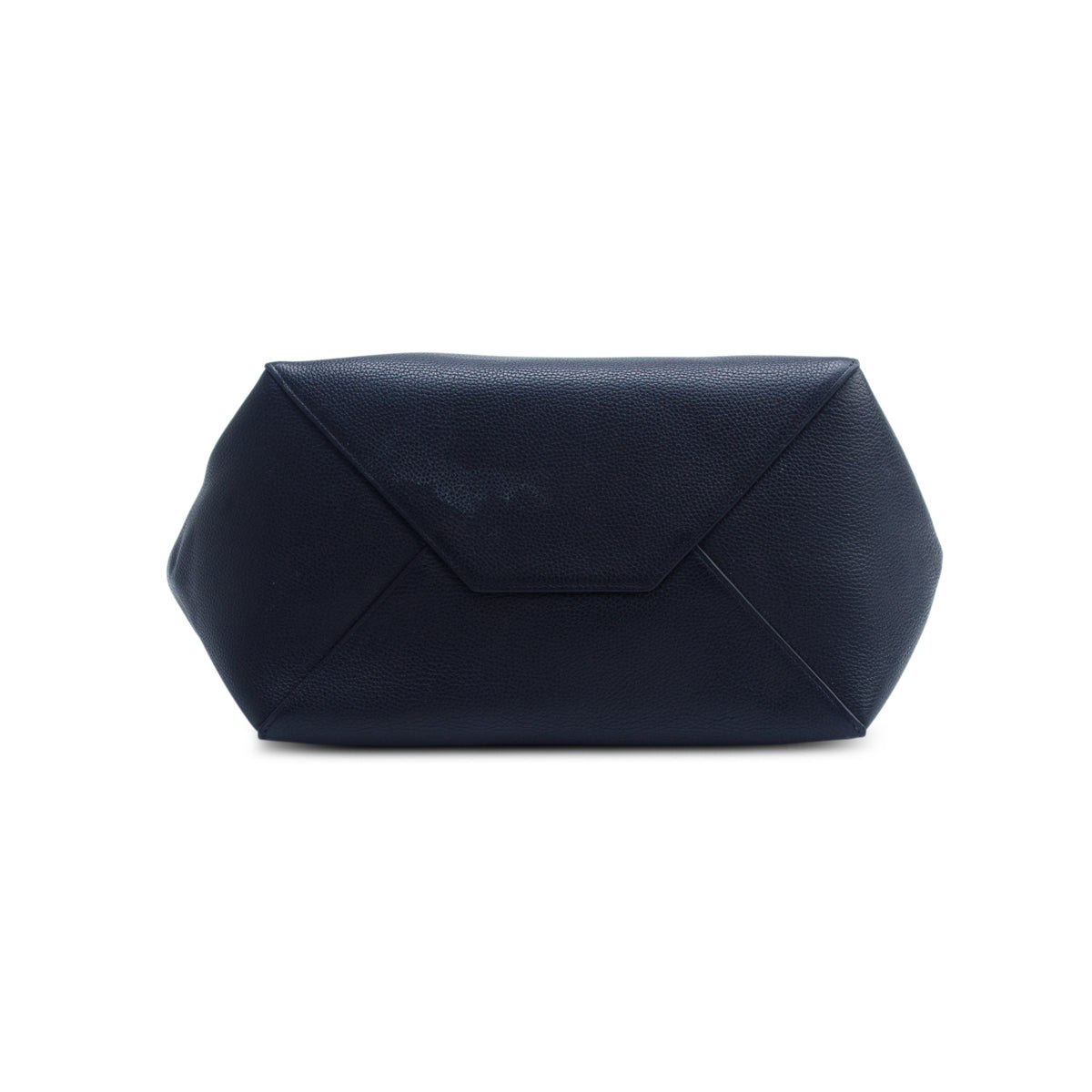 Celine Black Soft Grained Calfskin Small Belt Cabas Phantom