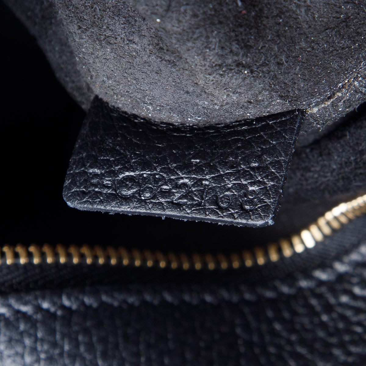 Celine Black Soft Grained Calfskin Small Belt Cabas Phantom