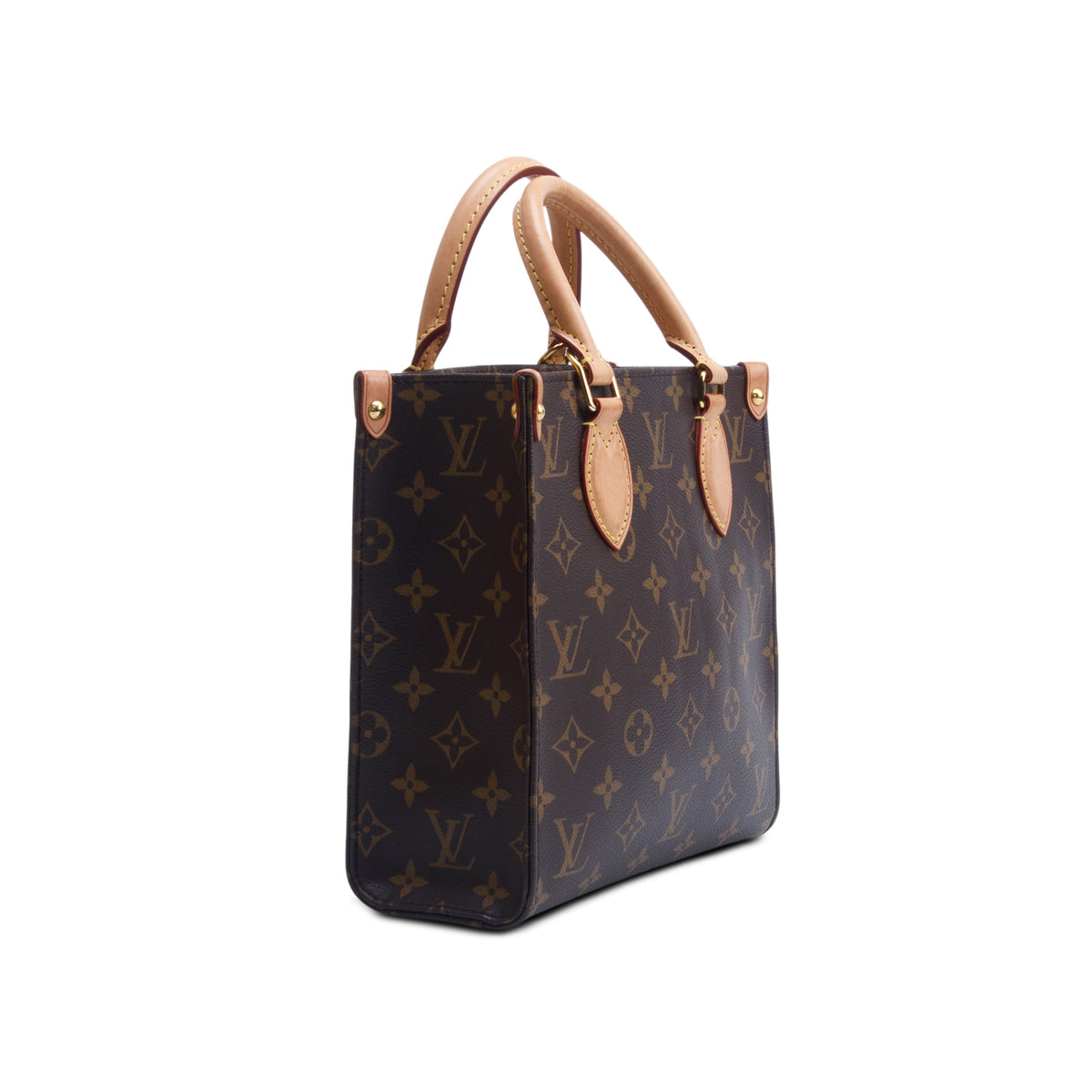 Louis Vuitton Monogram Sac Plat BB w/ Box & Strap