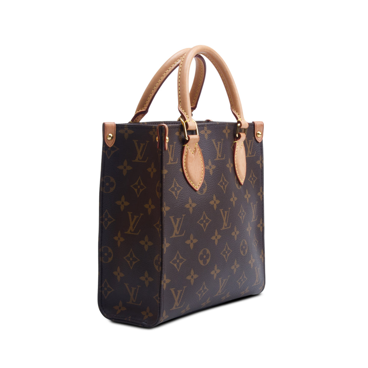 Louis Vuitton Monogram Sac Plat BB w/ Box & Strap