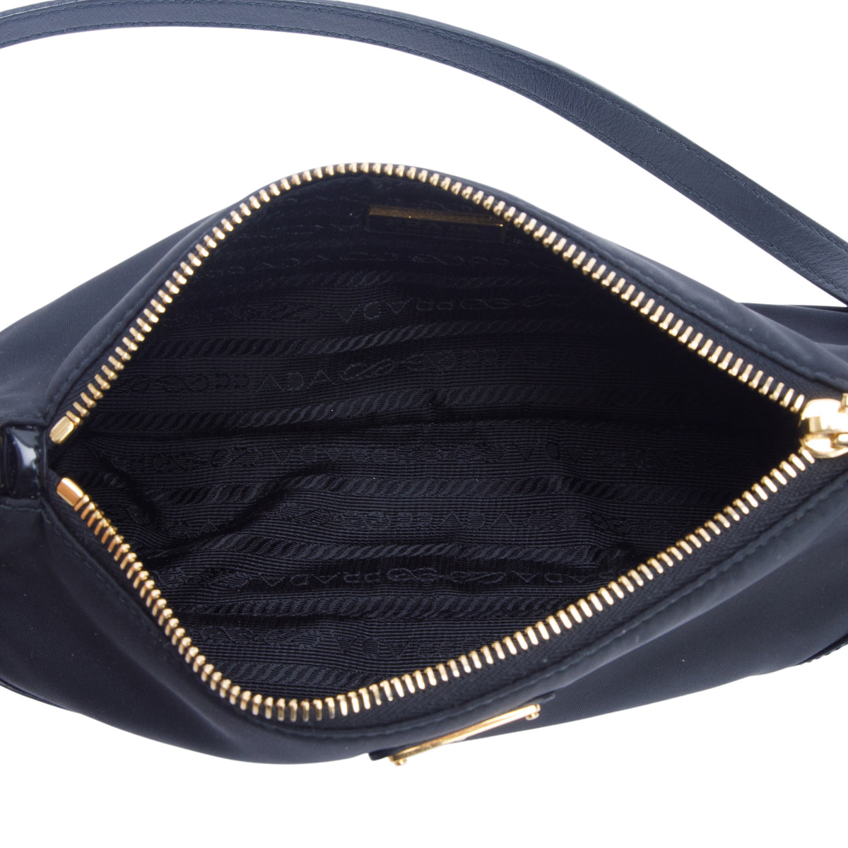 Prada Black Re-Nylon Spazzolato Re-Edition 2002 Shoulder Bag