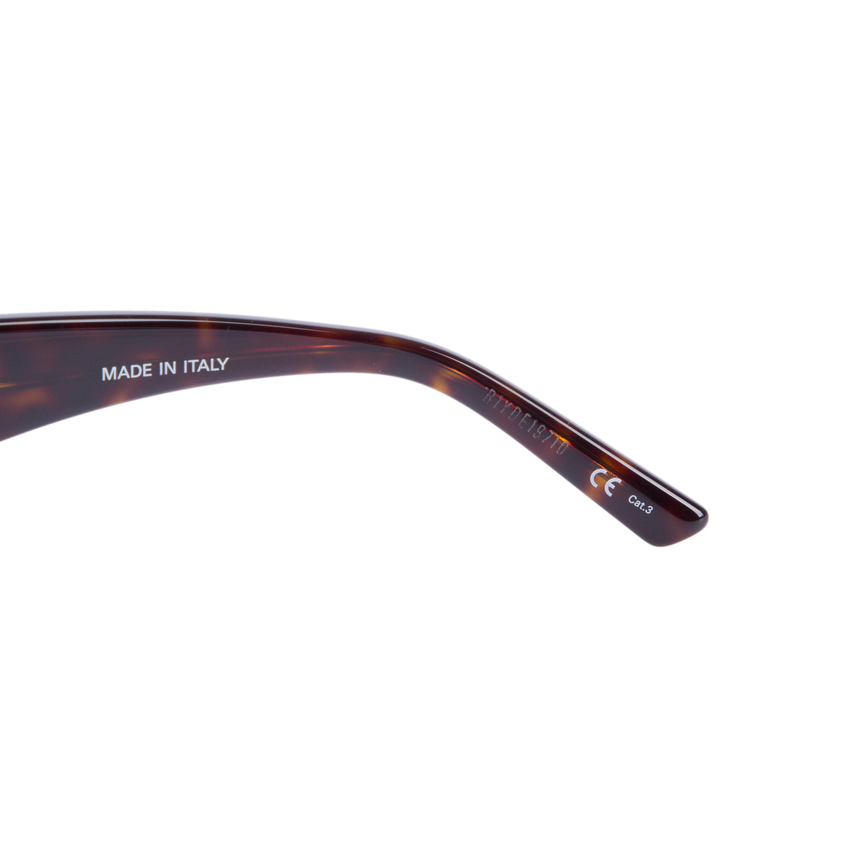 Balenciaga BB0095S Havana Acetate Dynasty D-Frame Sunglasses w/ Case