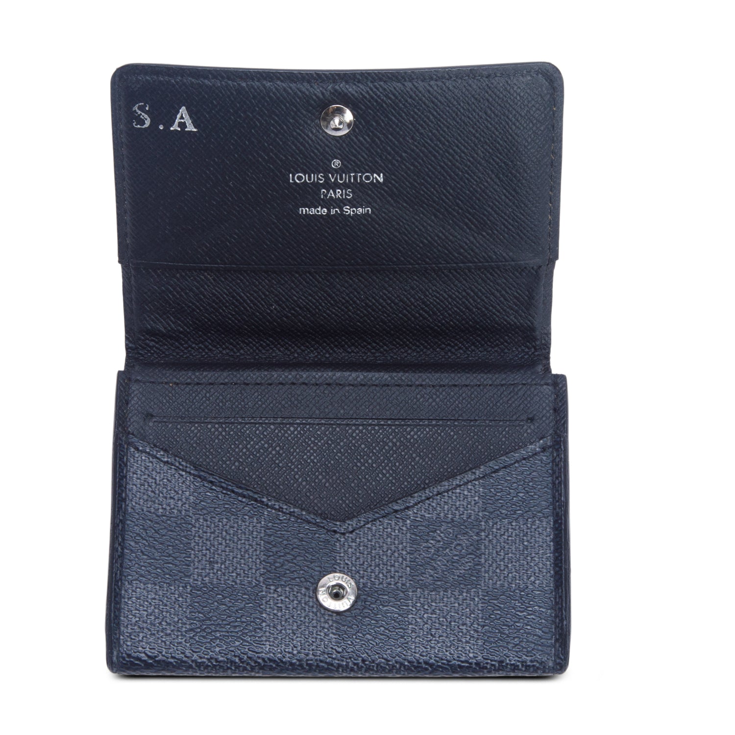 Louis Vuitton Damier Graphite Envelope Business Card Holder