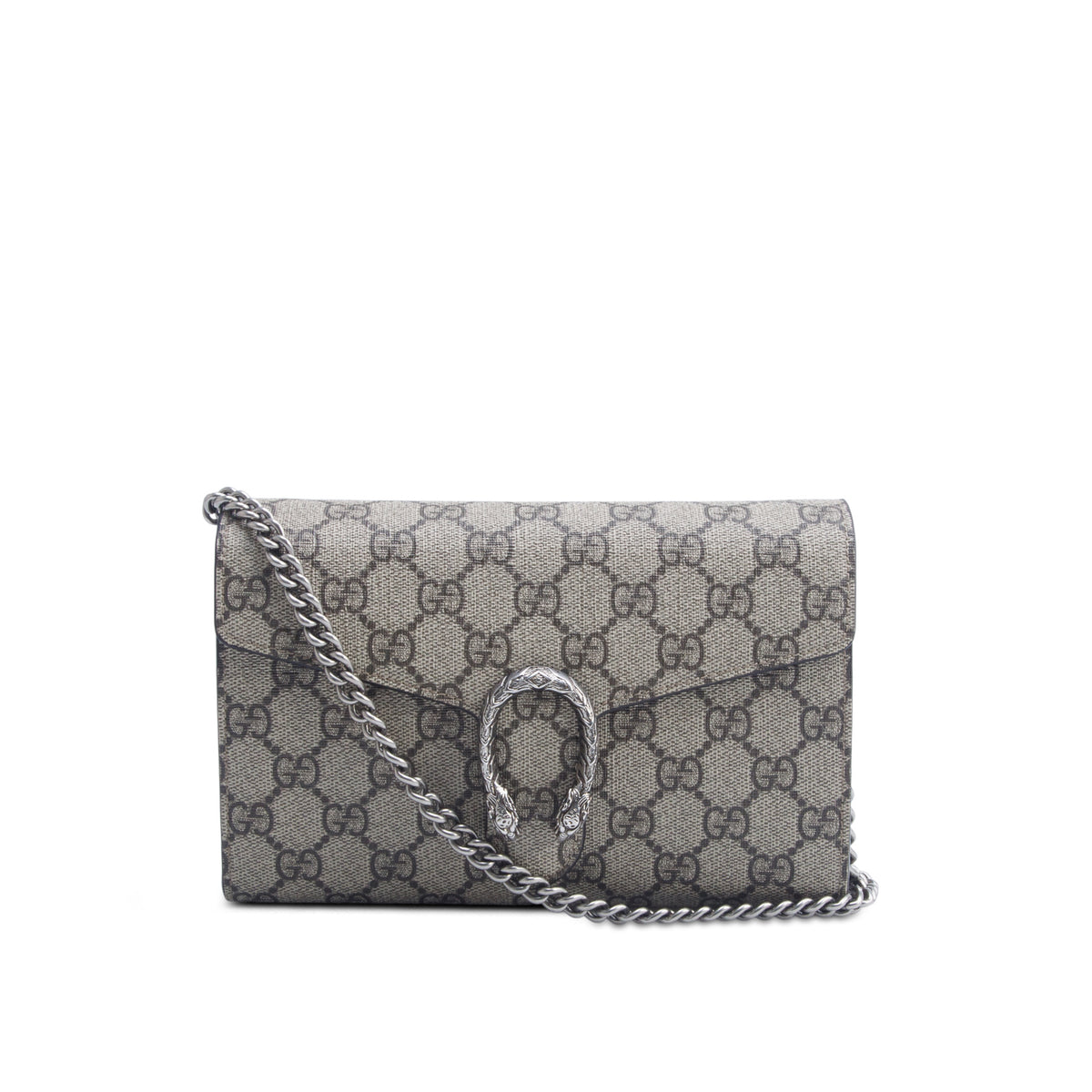 Gucci GG Supreme Monogram Mini Dionysus Chain Wallet