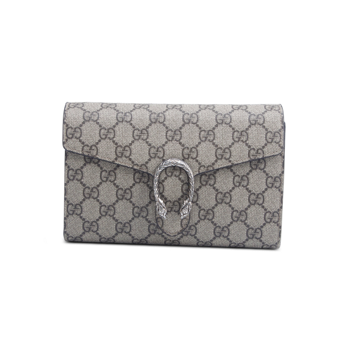 Gucci GG Supreme Monogram Mini Dionysus Chain Wallet