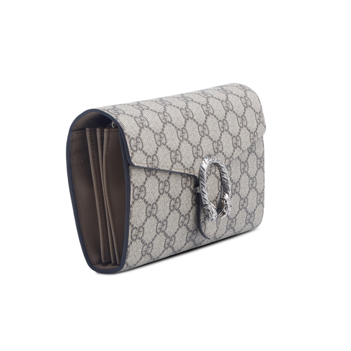 Gucci GG Supreme Monogram Mini Dionysus Chain Wallet