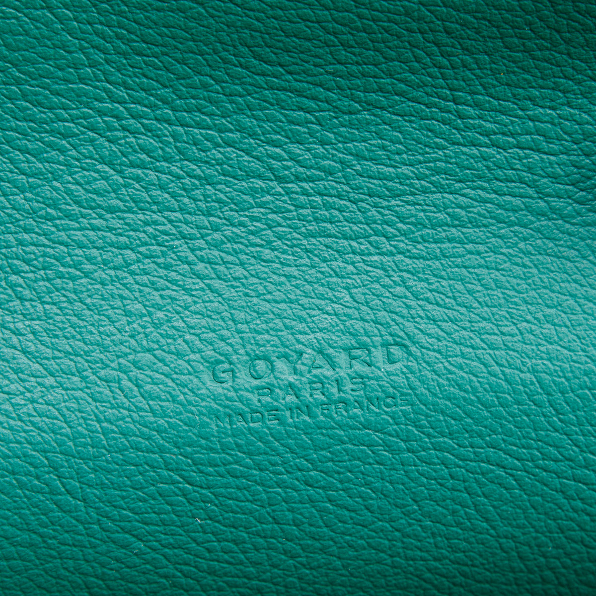 Goyard 2024 Green Monogram Canvas & Calfskin Chypre Wallet Pouch w/ Box, Strap, Receipt