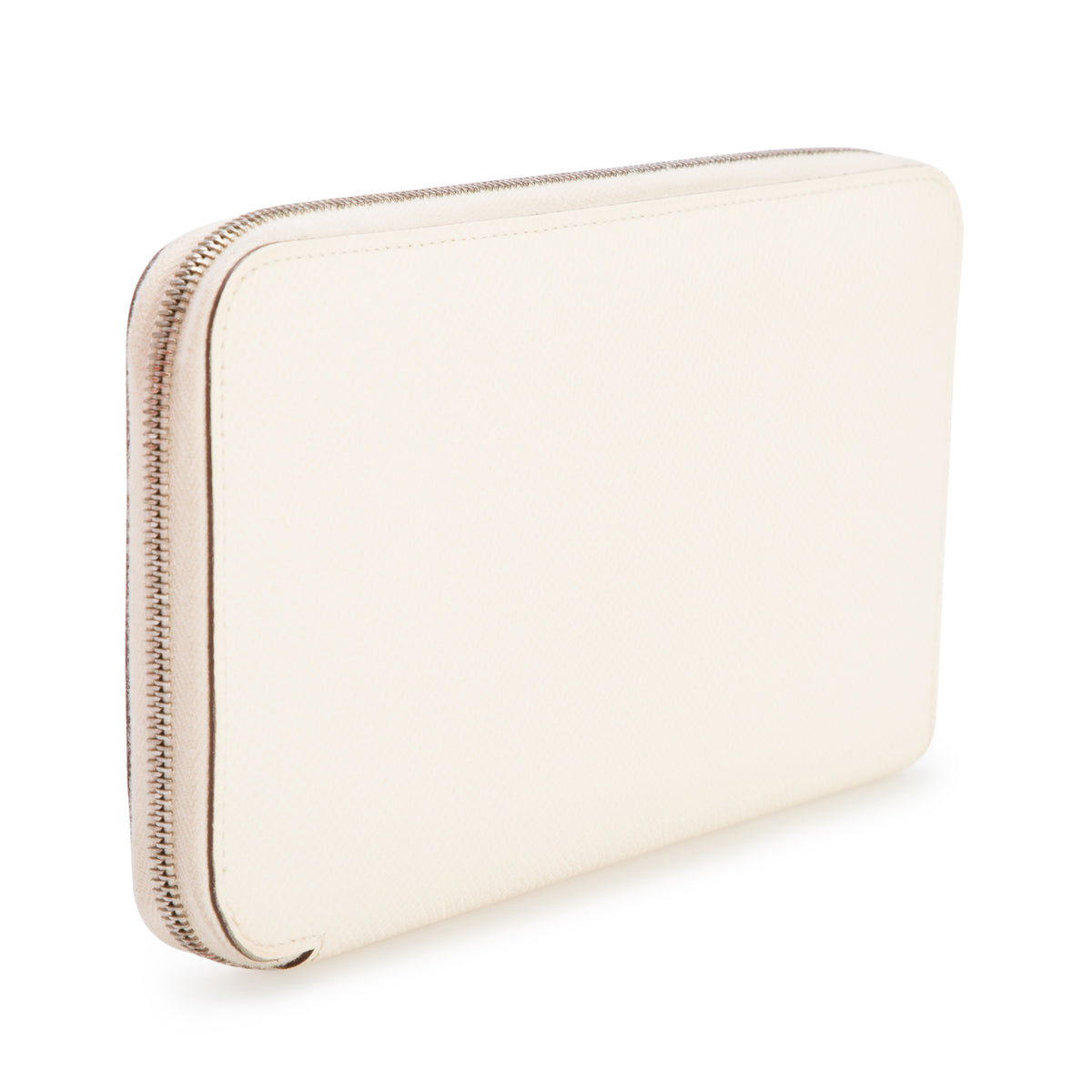 Hermes 2020 Craie Epsom Silk'In Classique Long Wallet w/ Box