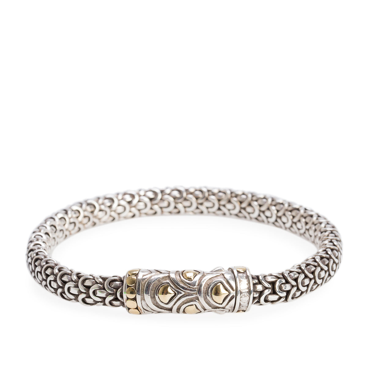 John Hardy Sterling Silver & 18k Yellow Gold Jaisalmer Link Bracelet