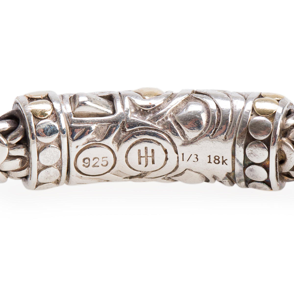 John Hardy Sterling Silver & 18k Yellow Gold Jaisalmer Link Bracelet