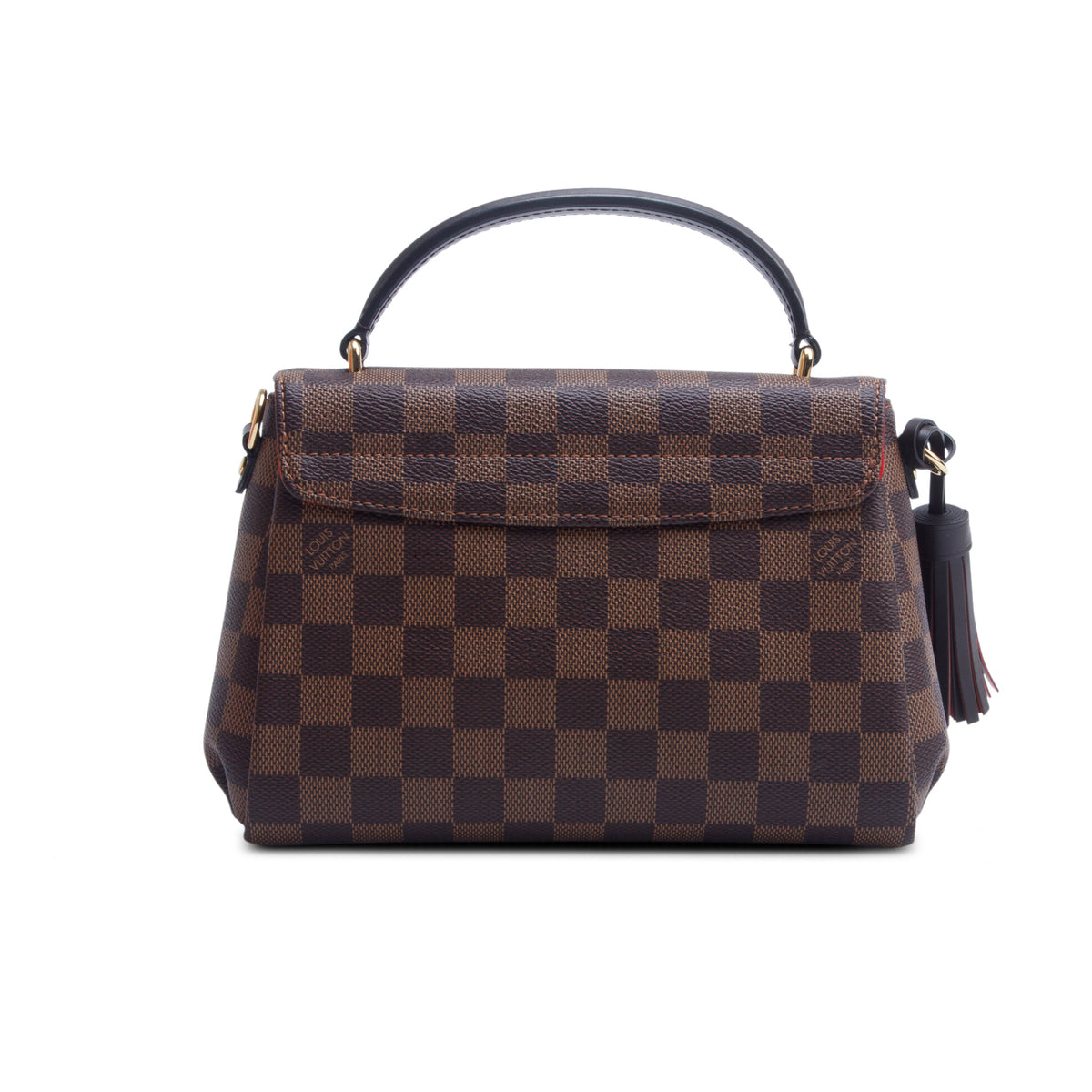 Louis Vuitton 2023 Damier Ebene Croisette w/ Box, Strap & Receipt