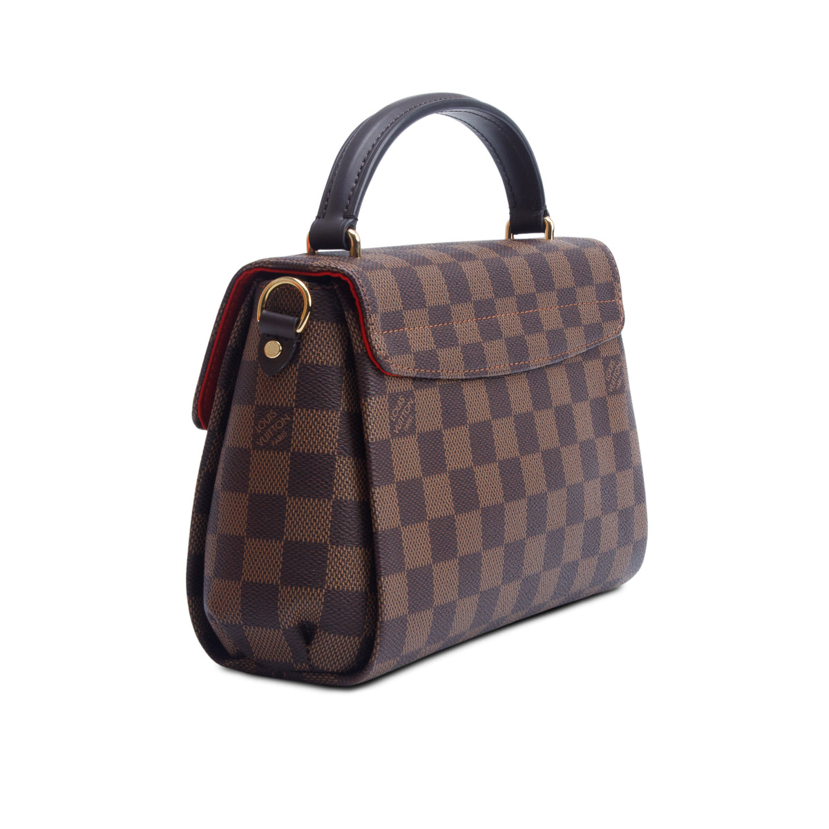 Louis Vuitton 2023 Damier Ebene Croisette w/ Box, Strap & Receipt