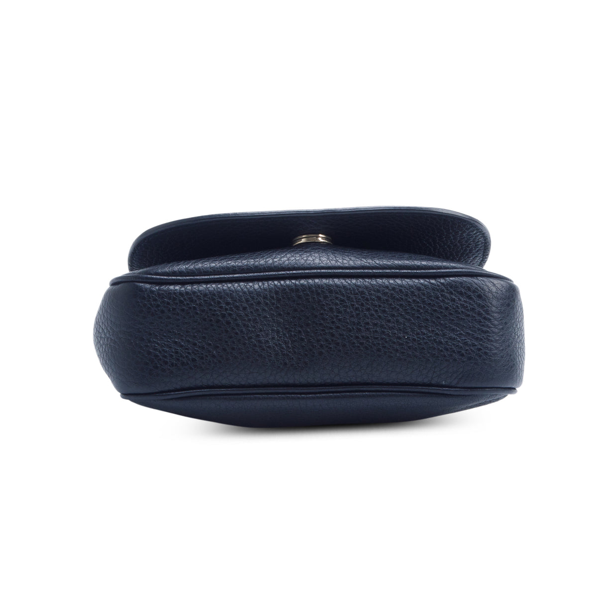 Gucci Black Pebbled Calfskin Small Soho Flap Crossbody Black