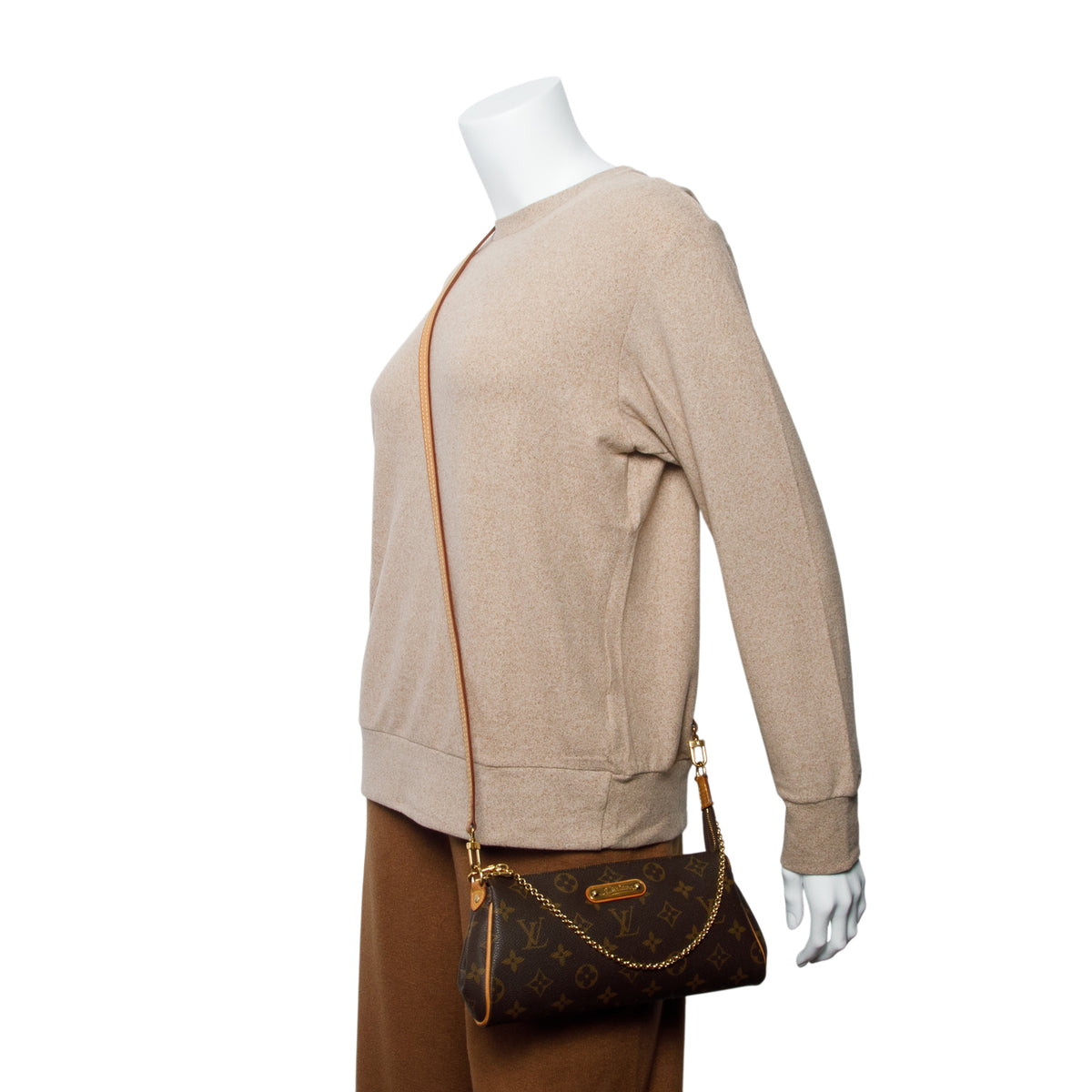 Louis Vuitton Monogram Eva Clutch w/ Straps