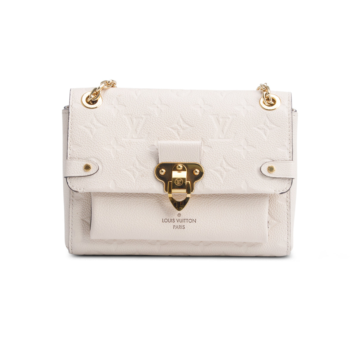 Louis Vuitton Cream Empreinte Leather Vavin BB