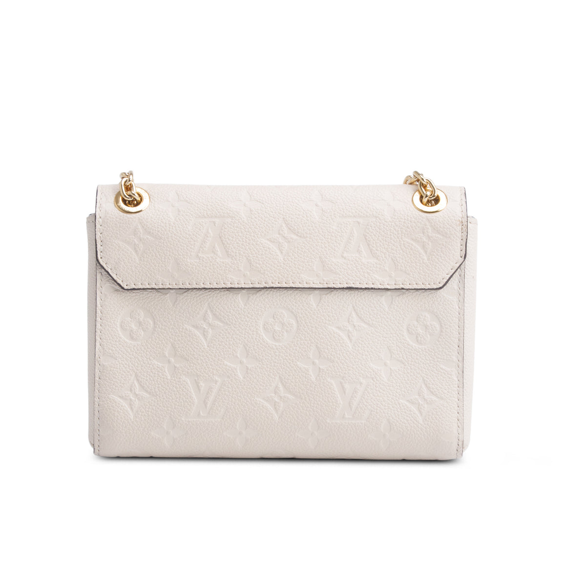 Louis Vuitton Cream Empreinte Leather Vavin BB