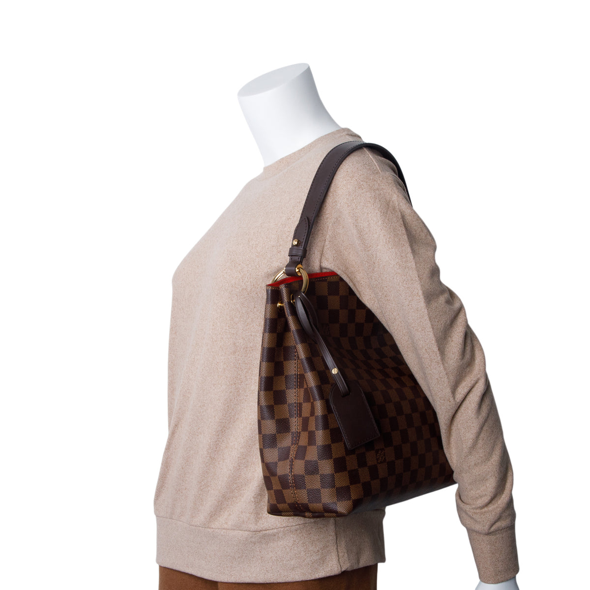 Louis Vuitton Damier Ebene Graceful PM w/ Box