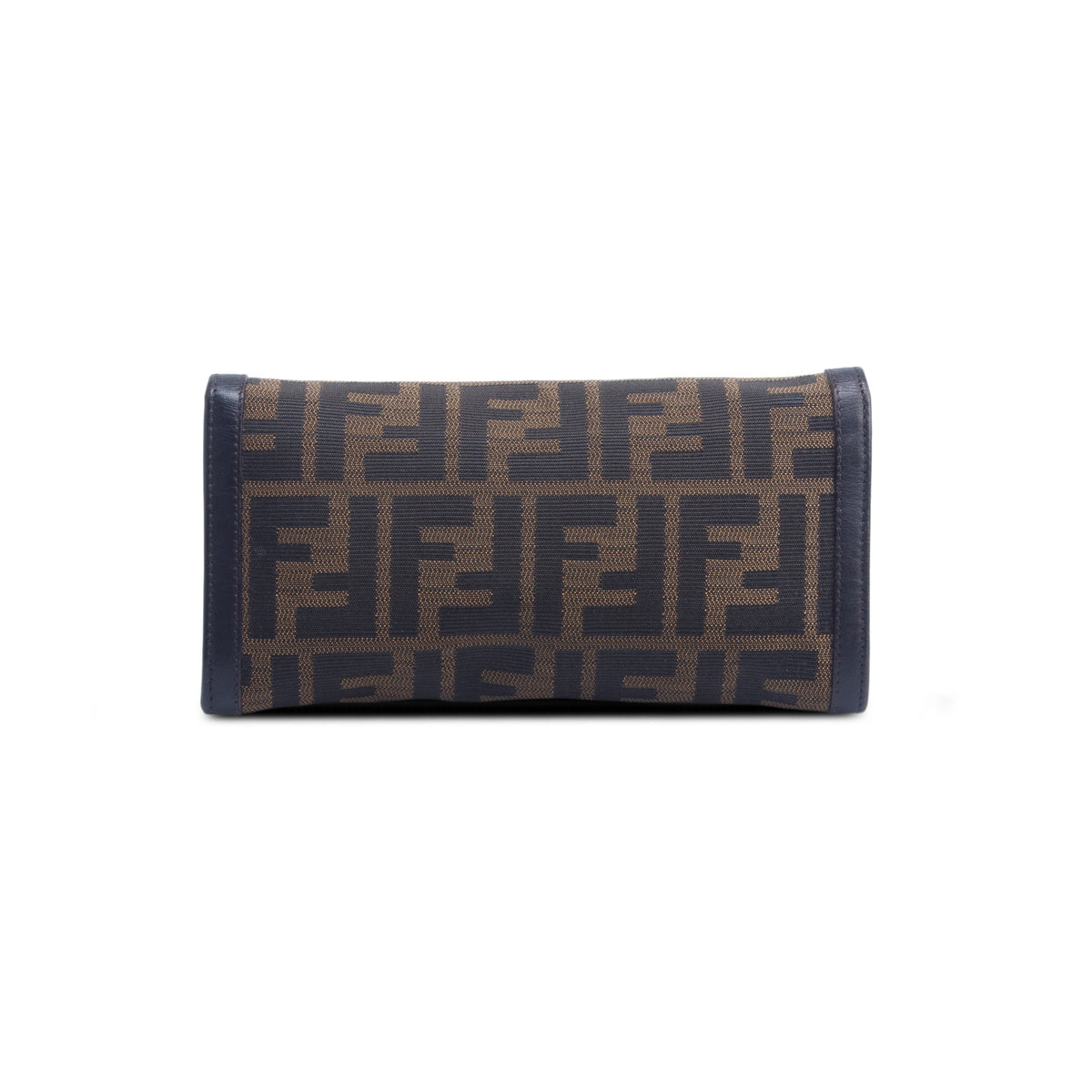 Fendi Brown Zucca FF Canvas Continental Wallet
