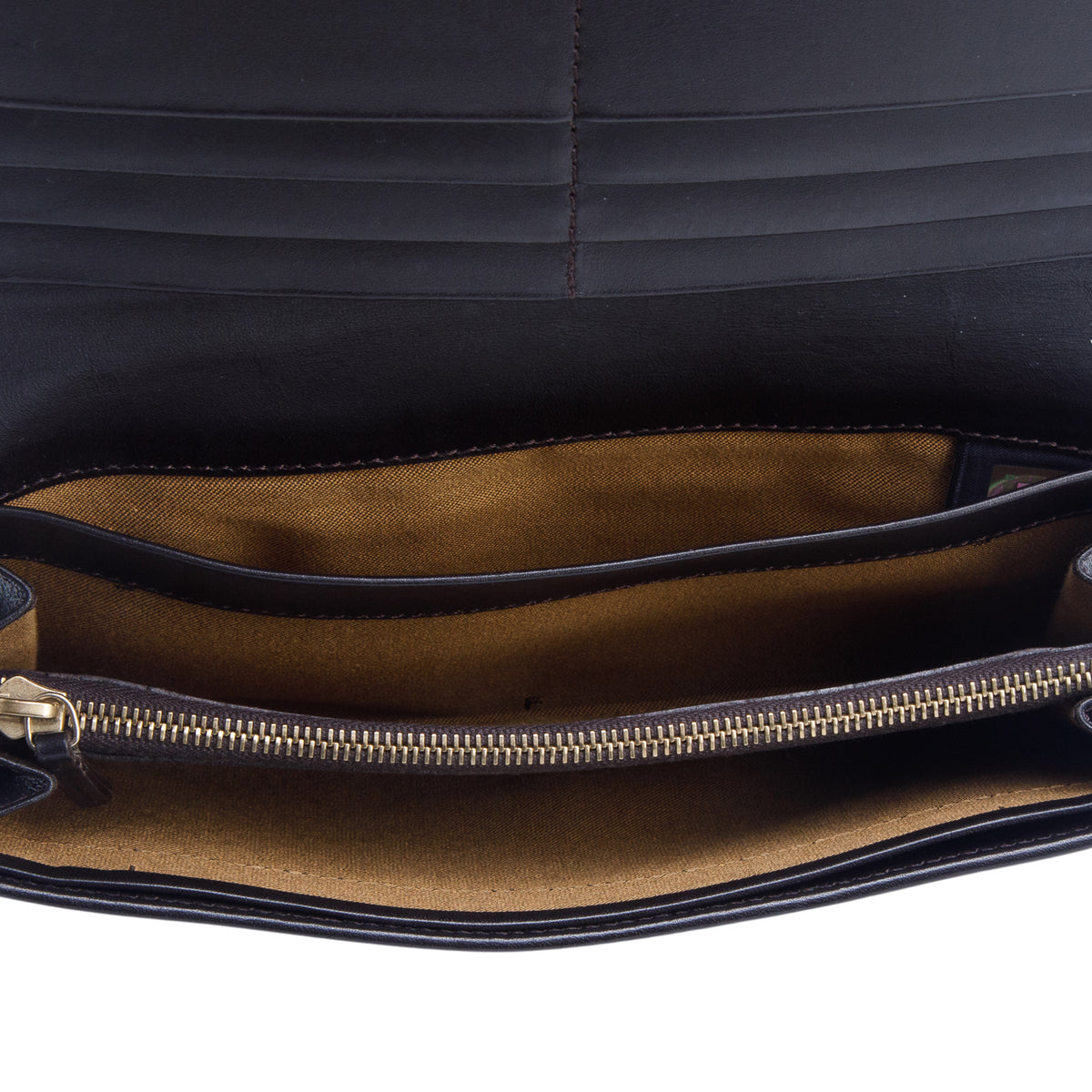 Fendi Brown Zucca FF Canvas Continental Wallet