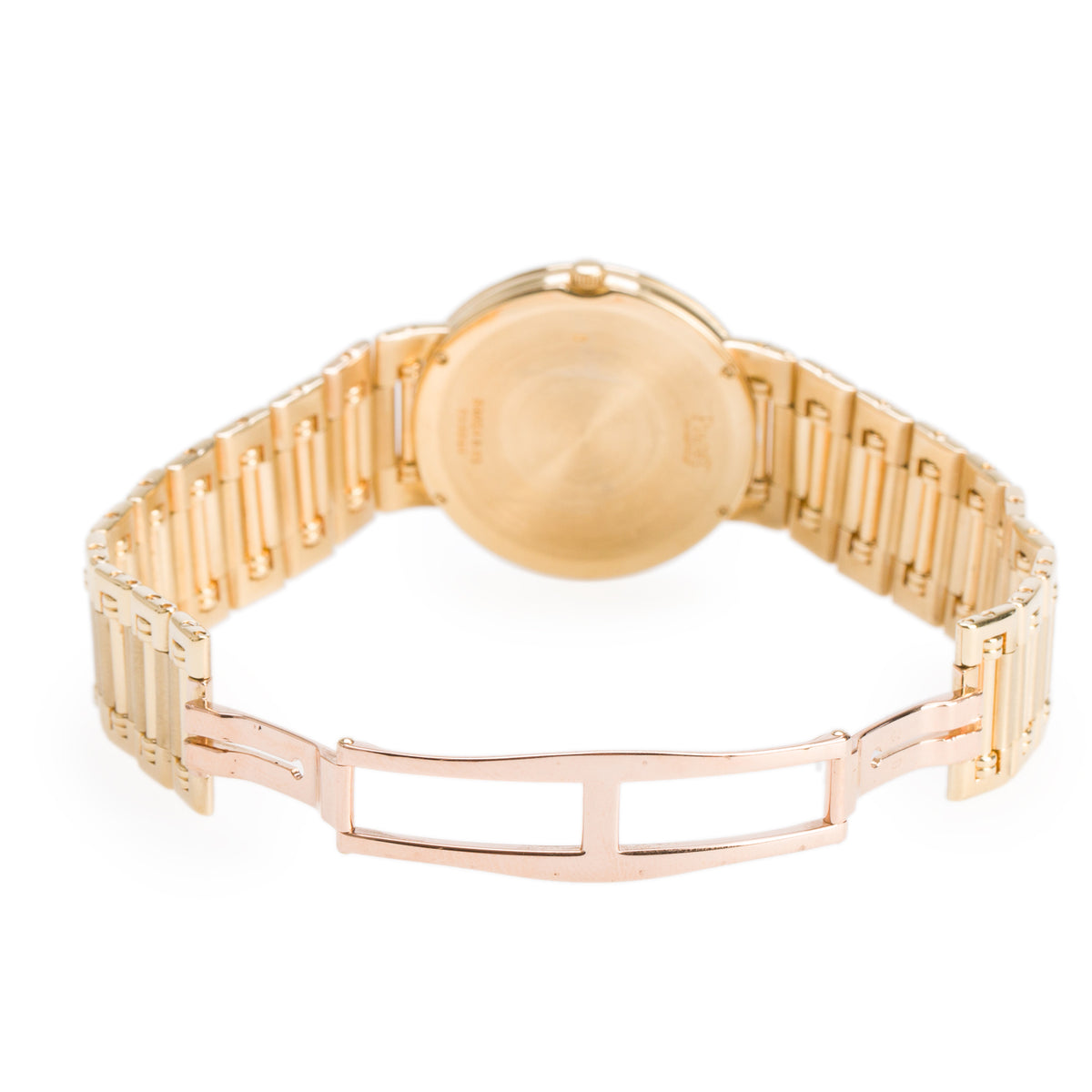 Piaget 18k Yellow Gold Diamond Bezel Dancer 31 MM Quartz Watch Diamond Dial