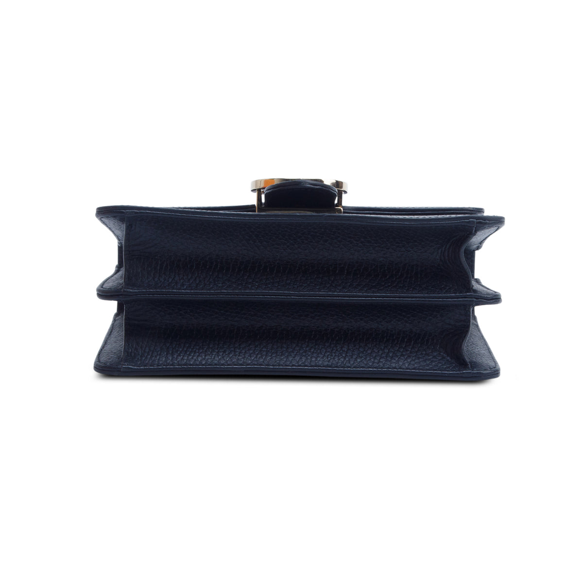 Gucci Black Dollar Calfskin Small Interlocking G Shoulder Bag w/ Box