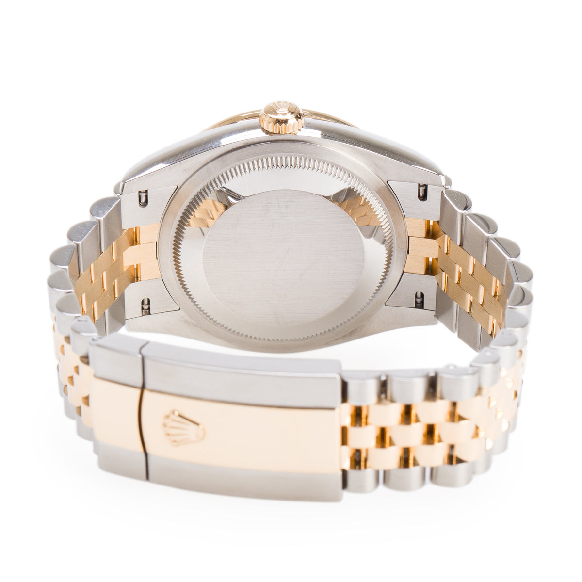 Rolex 2025 Stainless Steel & 18k Yellow Gold Diamond Bezel Datejust 36 MM Automatic Watch Mother of Pearl Diamond Dial 126283RBR w/ Box & Papers