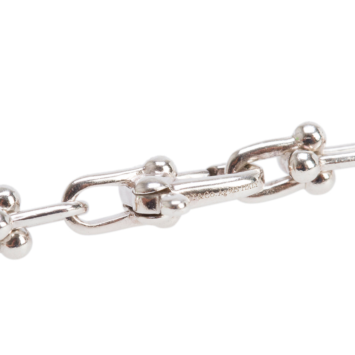 Tiffany & Co. Sterling Silver HardWear Micro Link Bracelet