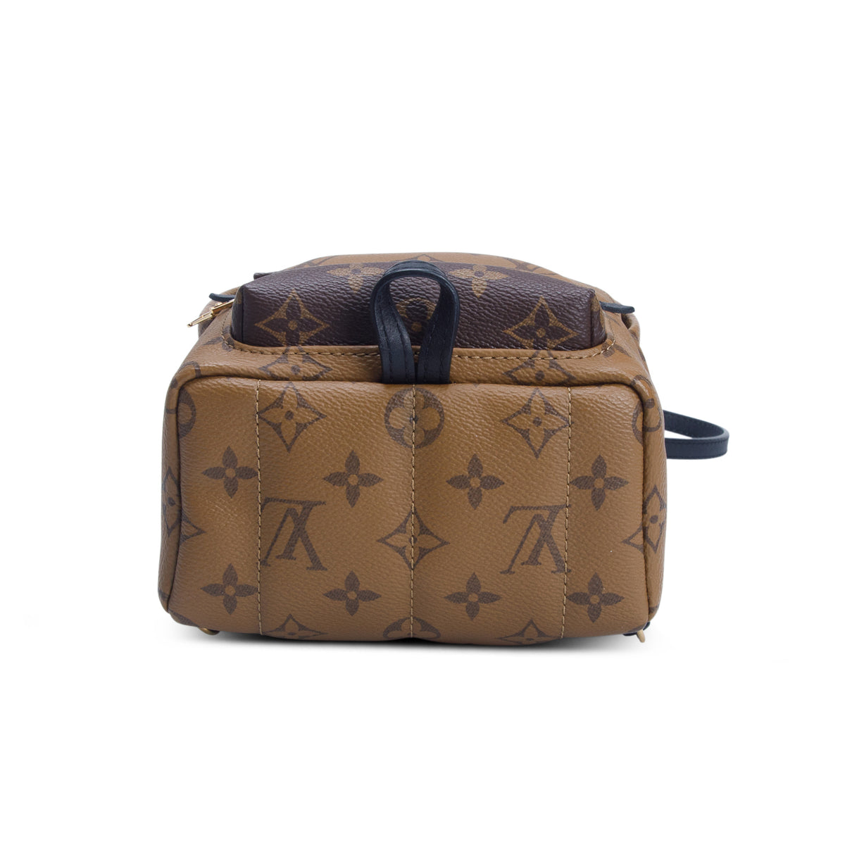 Louis Vuitton Brown Reverse Monogram Palm Springs Backpack Mini w/ Straps