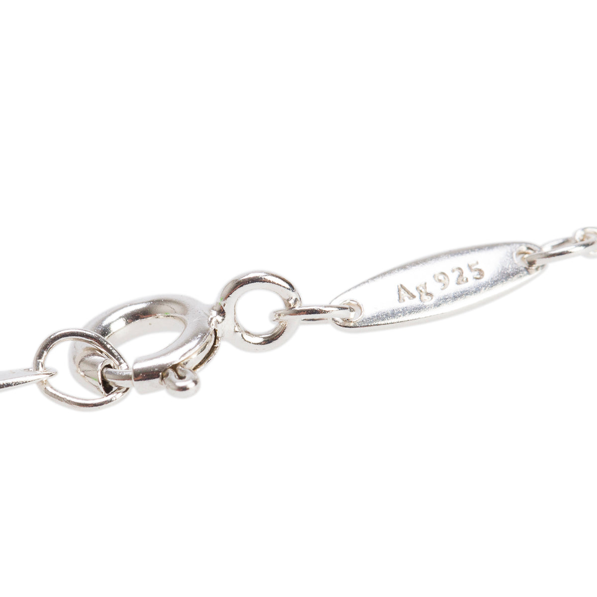 Tiffany & Co. Elsa Peretti Sterling Silver Diamonds by the Yard Bracelet