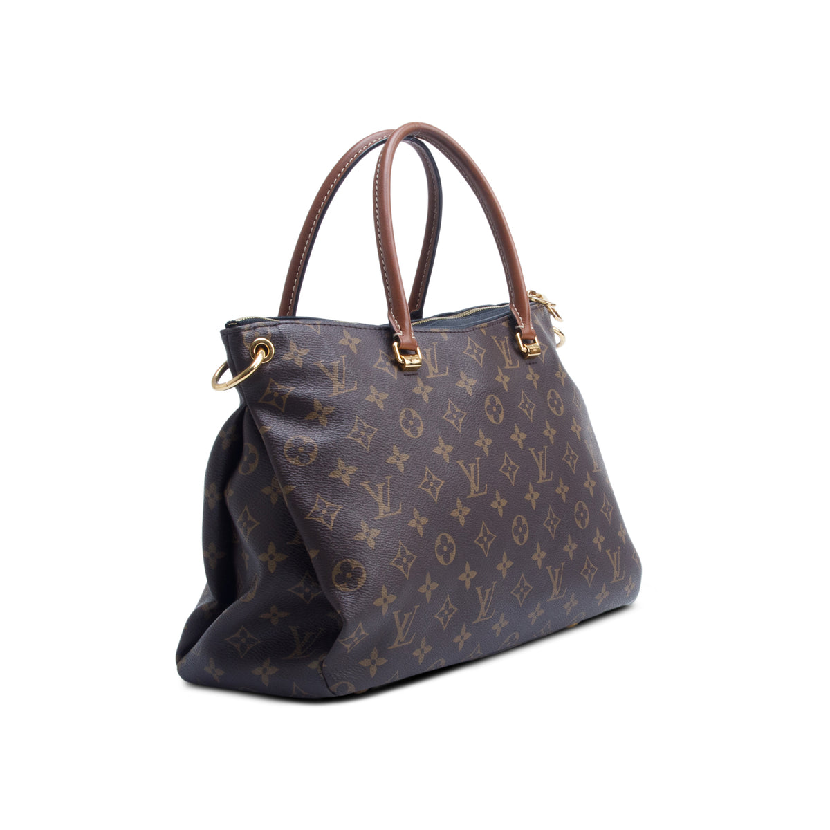 Louis Vuitton Monogram Pallas Tote w/ Strap