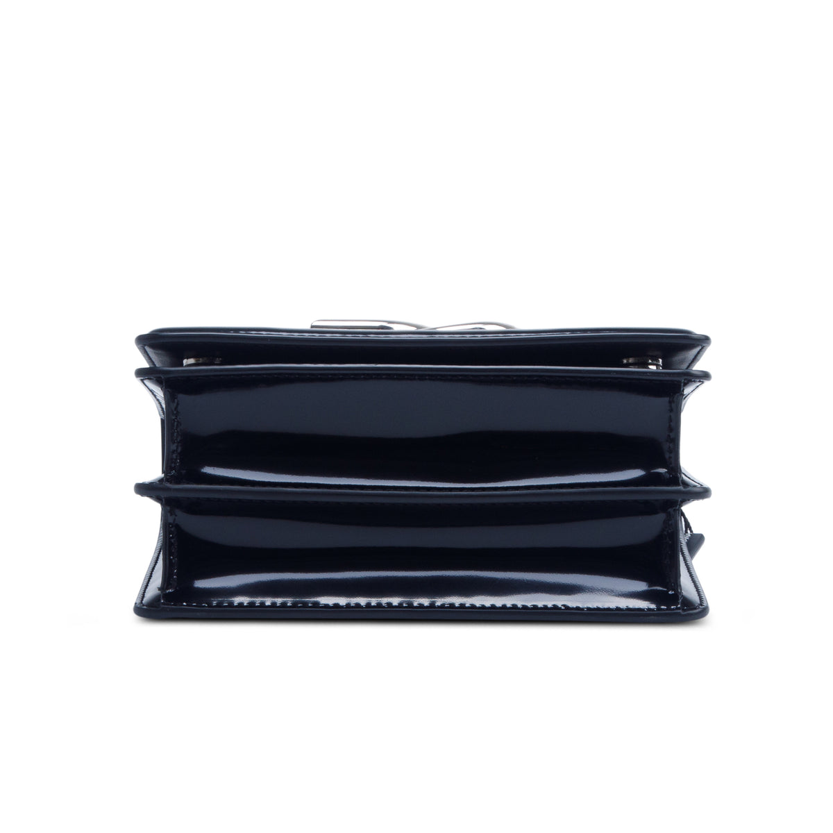 Dolce & Gabbana Black/White Polished Calfskin Zebra 3.5 Crossbody Bag w/ Box, Authenticity Card & Strap
