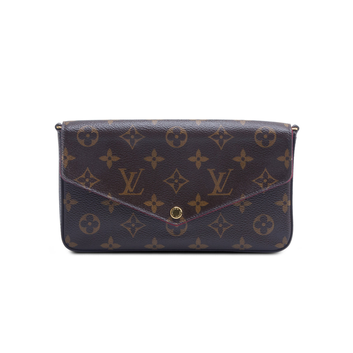 Louis Vuitton 2020 Monogram Pochette Felicie Wallet on Chain w/ Box, Inserts & Receipt